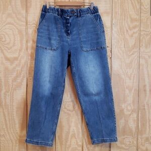 Universal Standard High Rise Wide Leg Denim Jeans Size XS